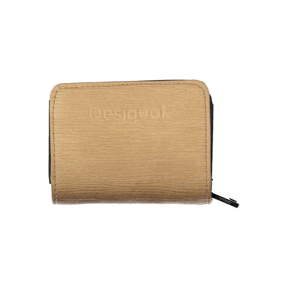 Desigual Marrone Poliuretano Woman Wallet Desigual