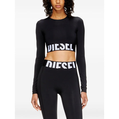 Diesel Sweaters Black Topwear