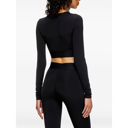 Diesel Sweaters Black Topwear