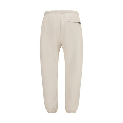 Dolce & Gabbana Beige Cotton Athletic Pants Dolce & Gabbana