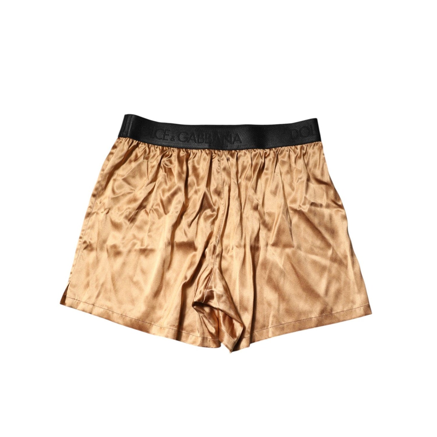 Dolce & Gabbana Beige Men Regular Boxer Eye Mask Set Underwear Dolce & Gabbana