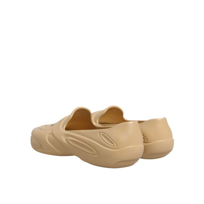 Dolce & Gabbana Beige Rubber Slides Low Top Sneakers Shoes Dolce & Gabbana