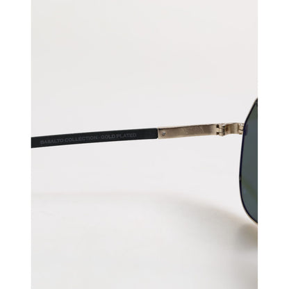 Dolce & Gabbana Black 18K Gold Plated Polarized Steel DG2133K Sunglasses