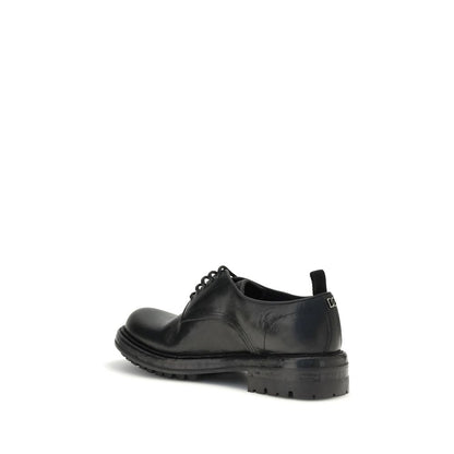 Dolce & Gabbana Black Calf Leather Bos Taurus Oxfords And Derbies Dolce & Gabbana
