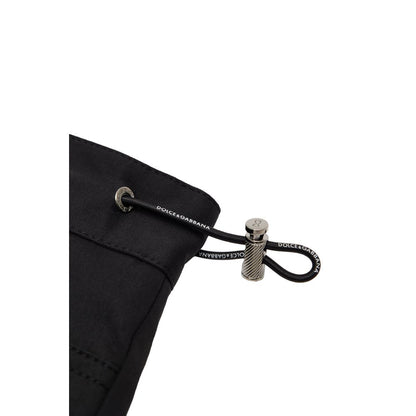 Dolce & Gabbana Black Cotton Cargo Pants Dolce & Gabbana