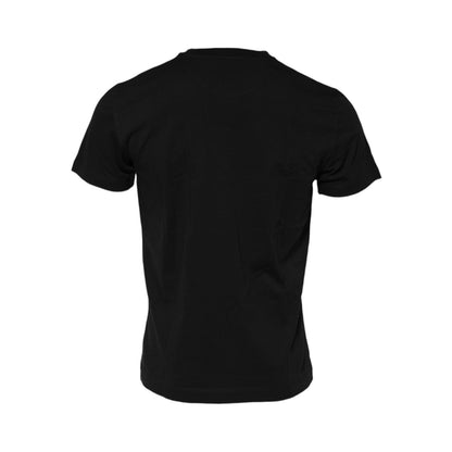 Dolce & Gabbana Black Cotton Crew Neck Short Sleeves T-shirt Dolce & Gabbana