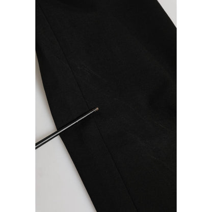 Dolce & Gabbana Black Cotton Jogger Jogging Men Trouser Pants Dolce & Gabbana