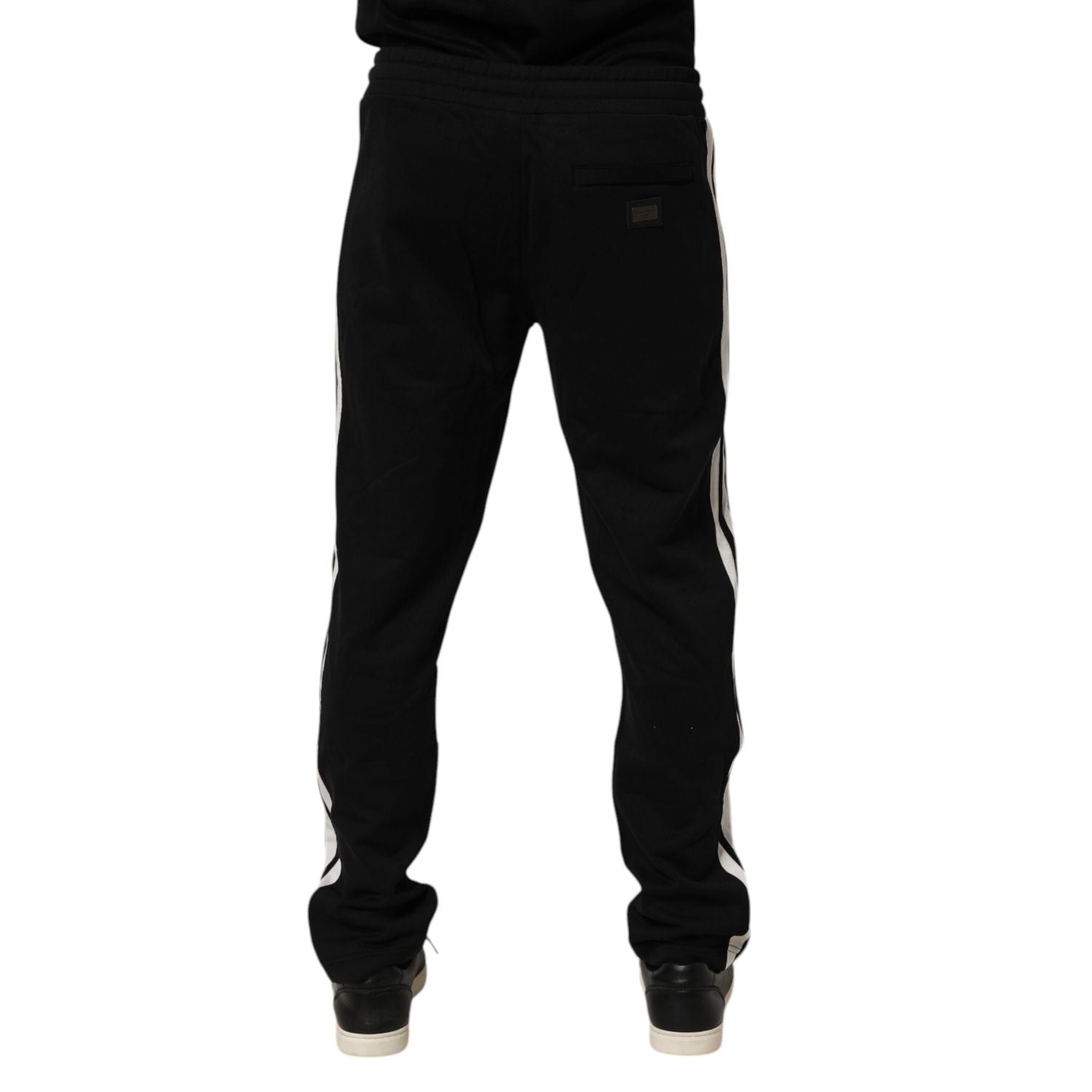 Dolce & Gabbana Black Cotton Jogger Sweatpants Trouser Pants