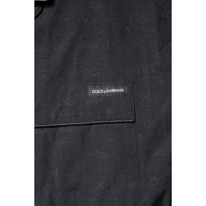 Dolce & Gabbana Black Cotton Men Pajama Set Sleepwear Dolce & Gabbana