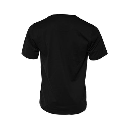 Dolce & Gabbana Black DG Royals Cotton Crew Neck T-shirt Dolce & Gabbana