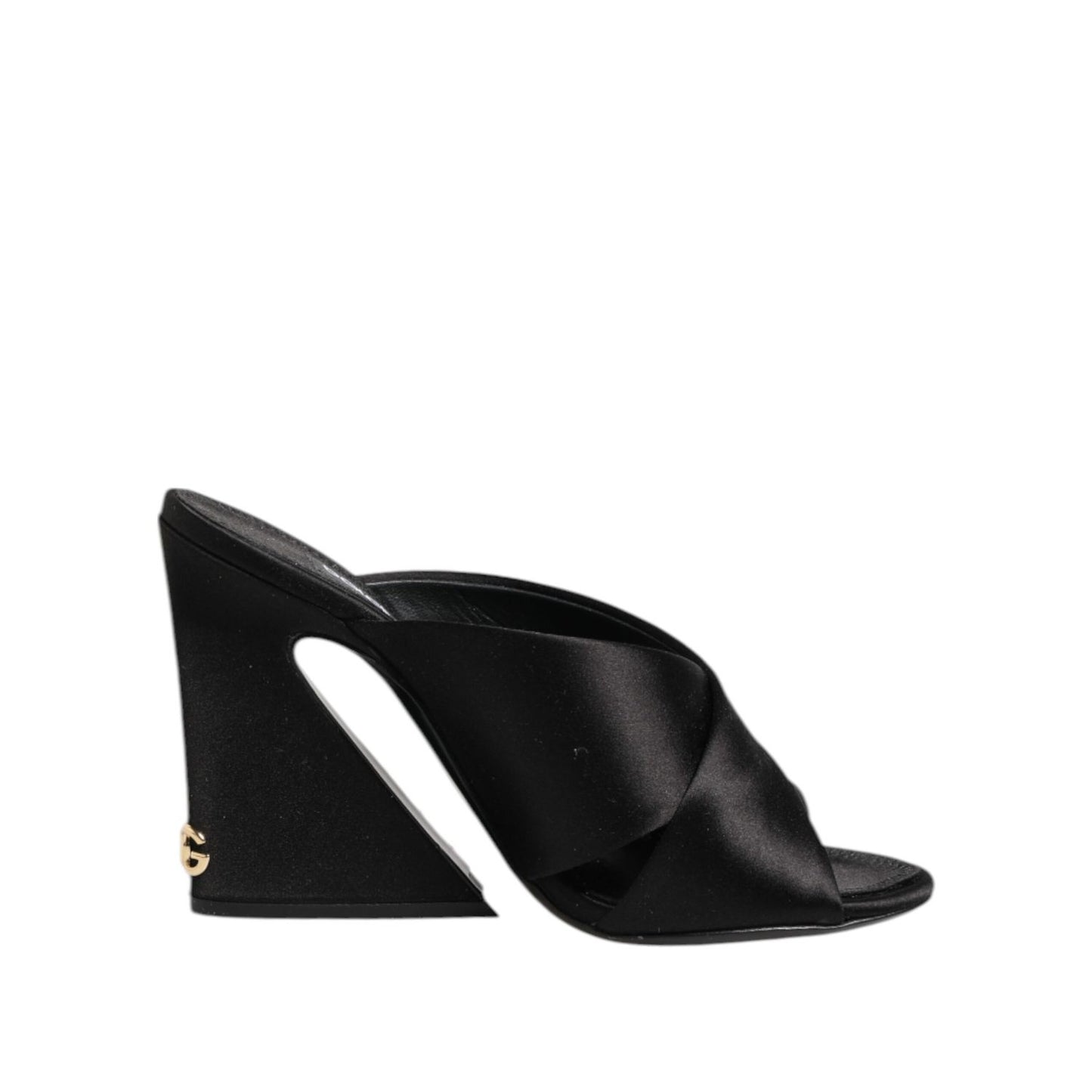 Dolce & Gabbana Black Keira Baroque High Heel Sandals Shoes Dolce & Gabbana