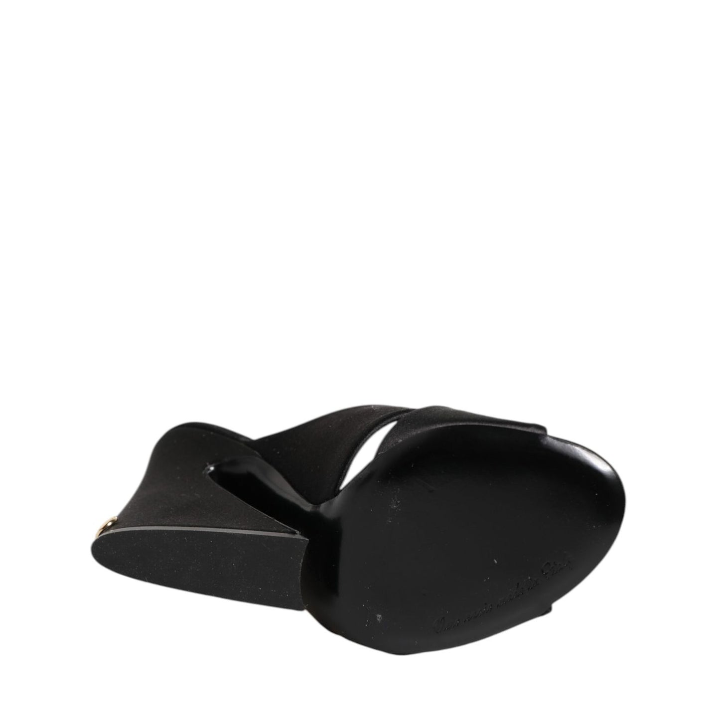 Dolce & Gabbana Black Keira Baroque High Heel Sandals Shoes Dolce & Gabbana