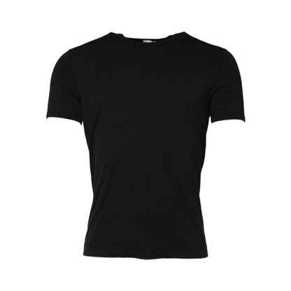 Dolce & Gabbana Black Modal Men Crew Neck Underwear T-shirt Dolce & Gabbana