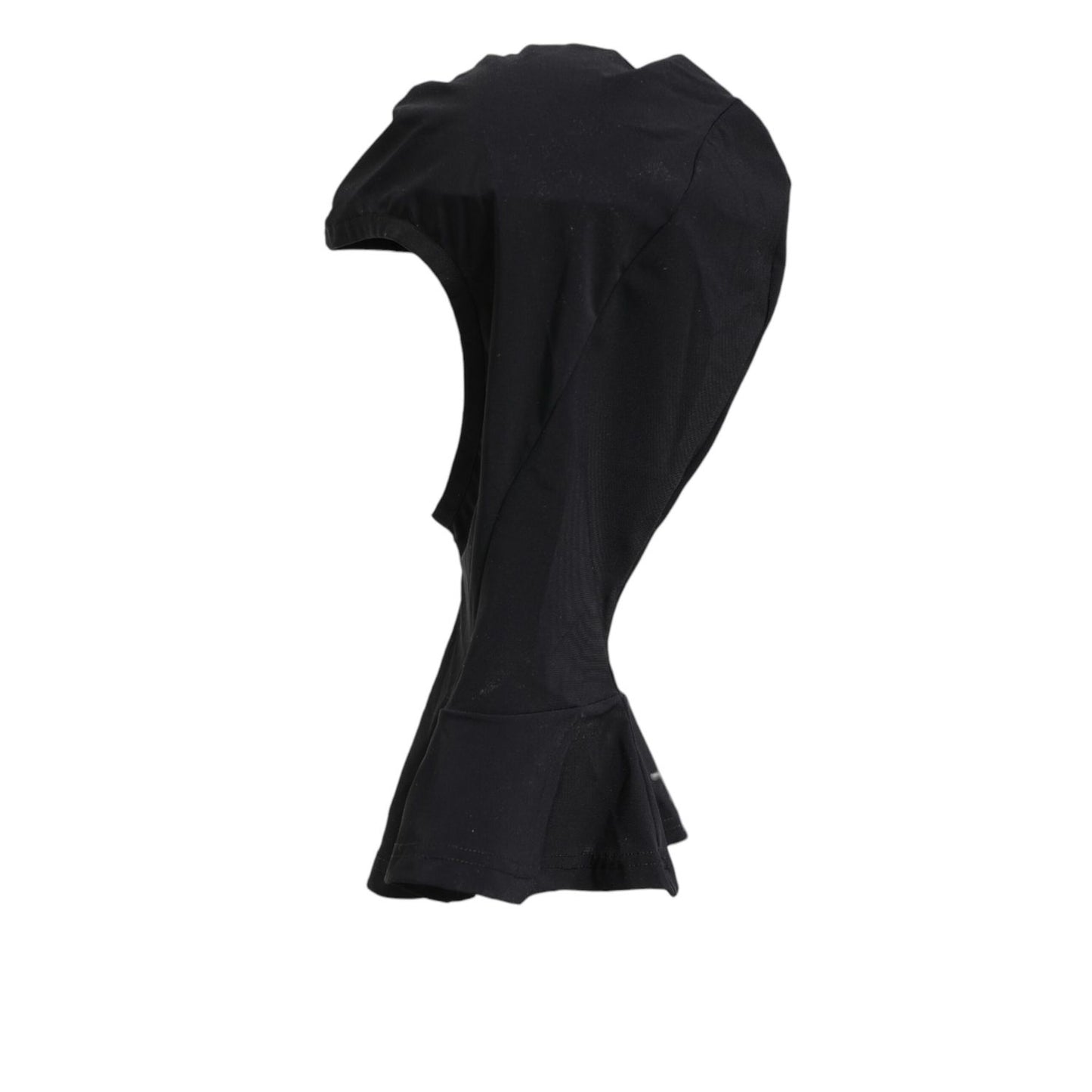 Dolce & Gabbana Black Nylon Elastane Balaclava Hood Face Cover Hat Dolce & Gabbana