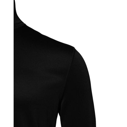 Dolce & Gabbana Black Polyester Turtleneck Pullover Sweater Dolce & Gabbana