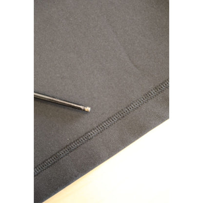 Dolce & Gabbana Black Polyester Turtleneck Pullover Sweater Dolce & Gabbana