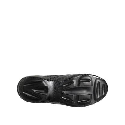 Dolce & Gabbana Black Rubber Slides Low Top Sneakers Shoes Dolce & Gabbana