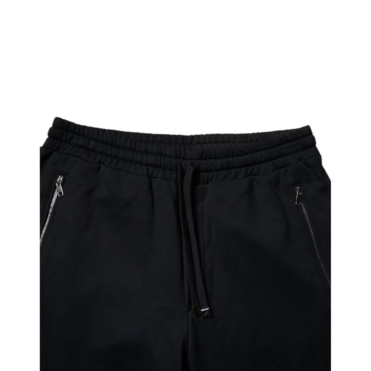 Dolce & Gabbana Blue Cotton Jogger Jogging Men Trouser Pants