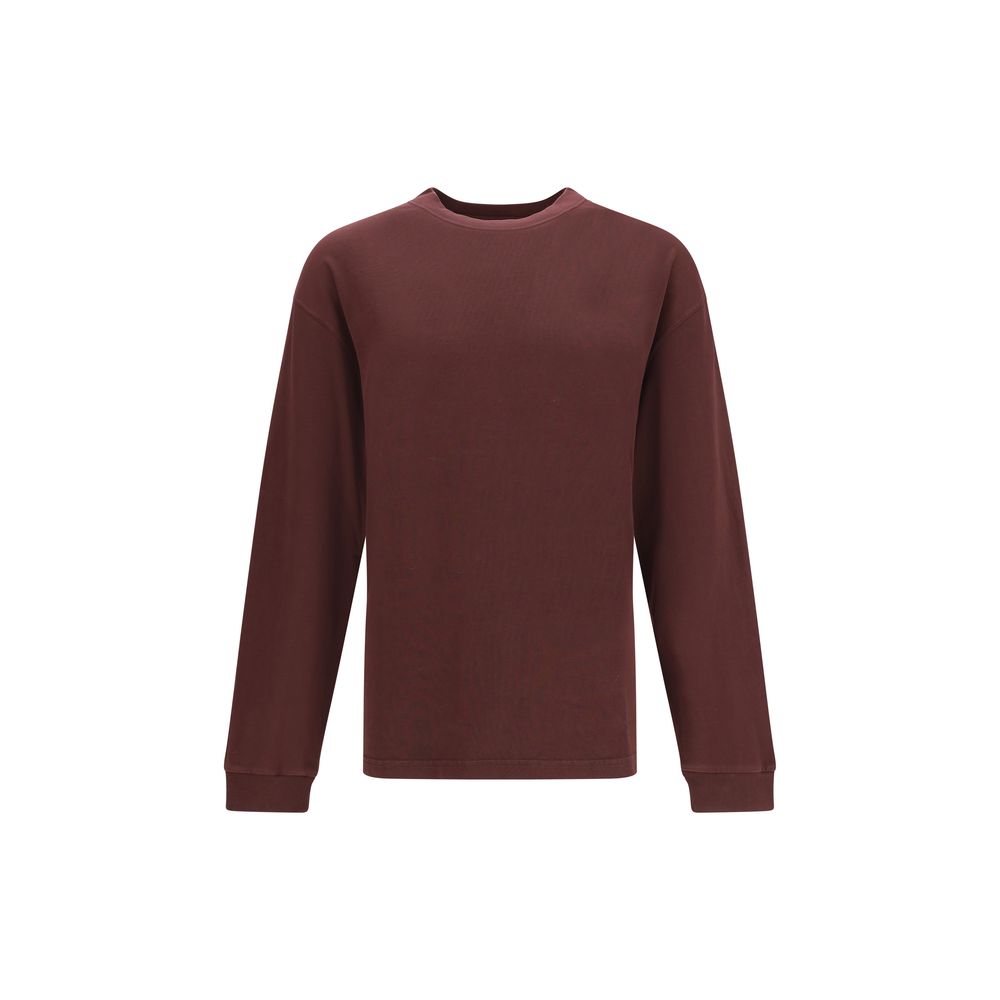 Dolce & Gabbana Bordeaux Cotton Sweatshirt Dolce & Gabbana