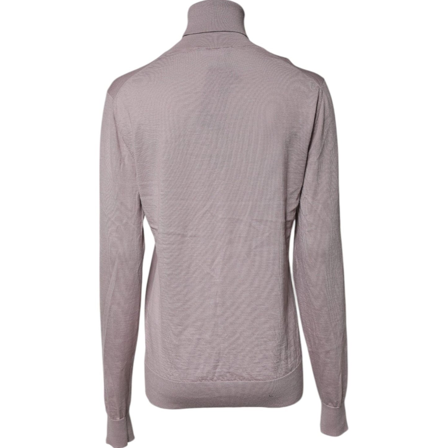 Dolce & Gabbana Brown Cashmere Turtleneck Pullover Sweater Dolce & Gabbana
