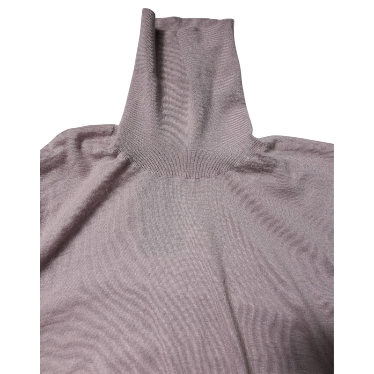 Dolce & Gabbana Brown Cashmere Turtleneck Pullover Sweater Dolce & Gabbana