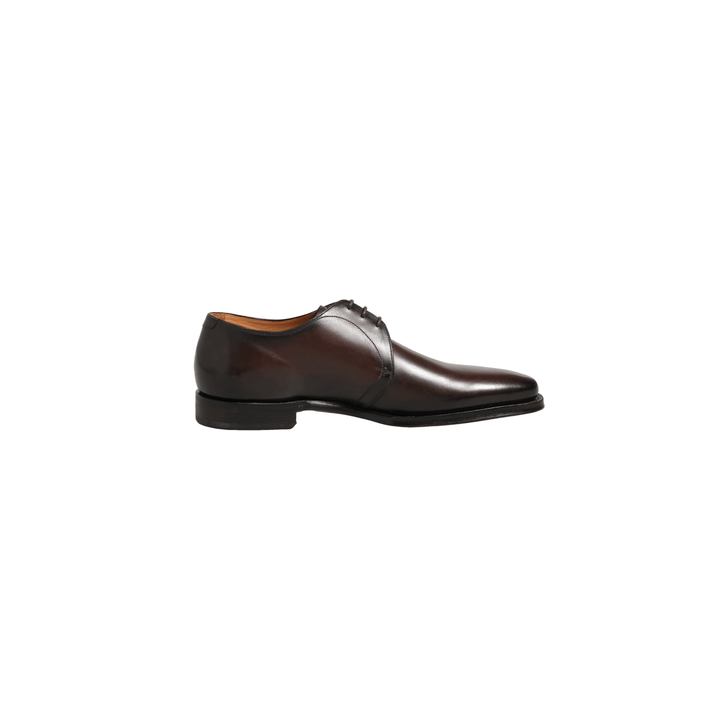 Dolce & Gabbana Brown Leather Lace Up Dress Men Derby Shoes Dolce & Gabbana