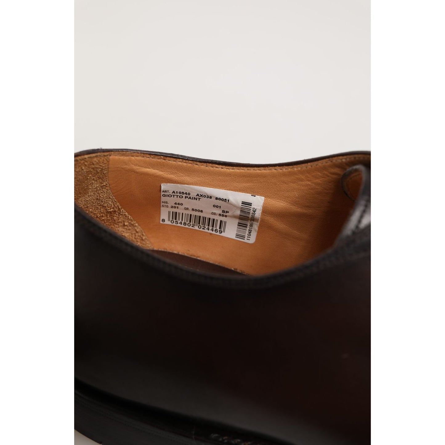 Dolce & Gabbana Brown Leather Lace Up Dress Men Derby Shoes Dolce & Gabbana