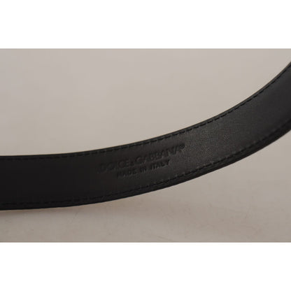 Dolce & Gabbana Brown Leopard Print Vintage Metal Waist Buckle Belt Dolce & Gabbana