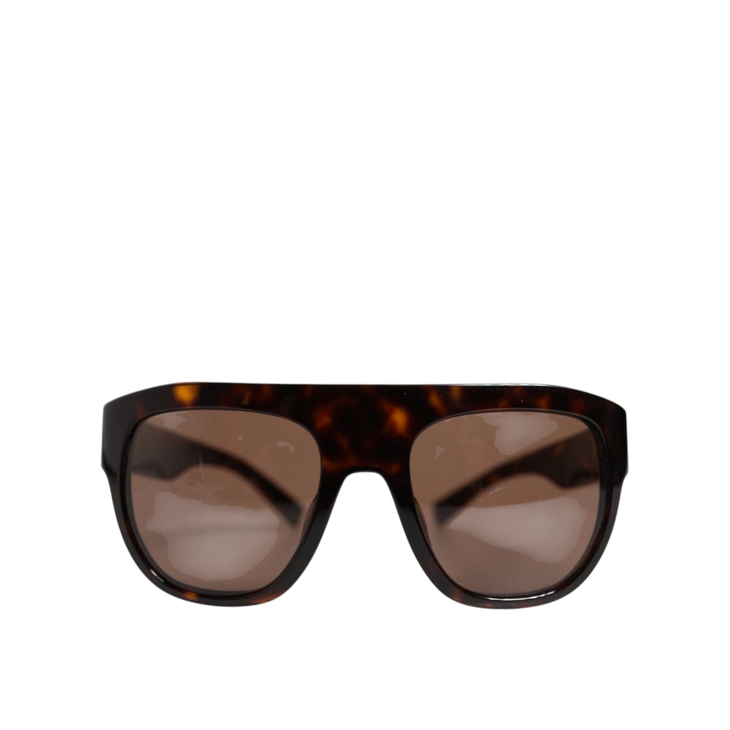 Dolce & Gabbana Dark Brown Havana DG4398F Square Frame Eyewear Sunglasses