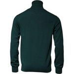 Dolce & Gabbana Green Cashmere Turtleneck Men Pullover Sweater TSH87580-50