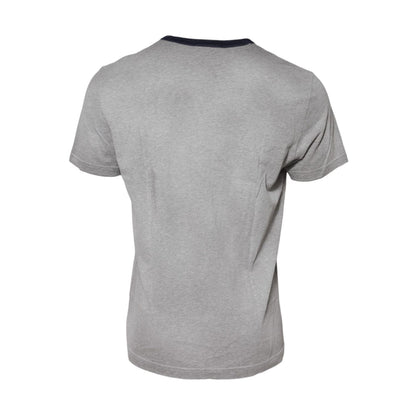 Dolce & Gabbana Gray DG Graphic Print Cotton Crewneck T-shirt Dolce & Gabbana