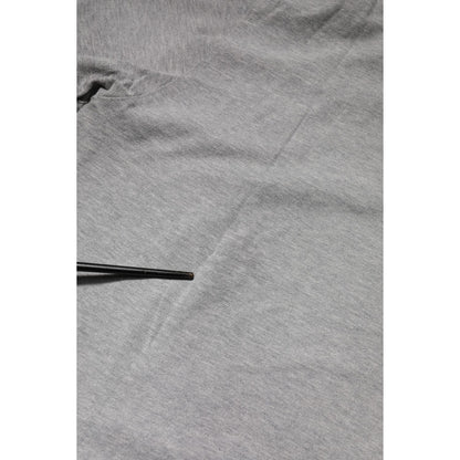 Dolce & Gabbana Gray DG Graphic Print Cotton Crewneck T-shirt Dolce & Gabbana