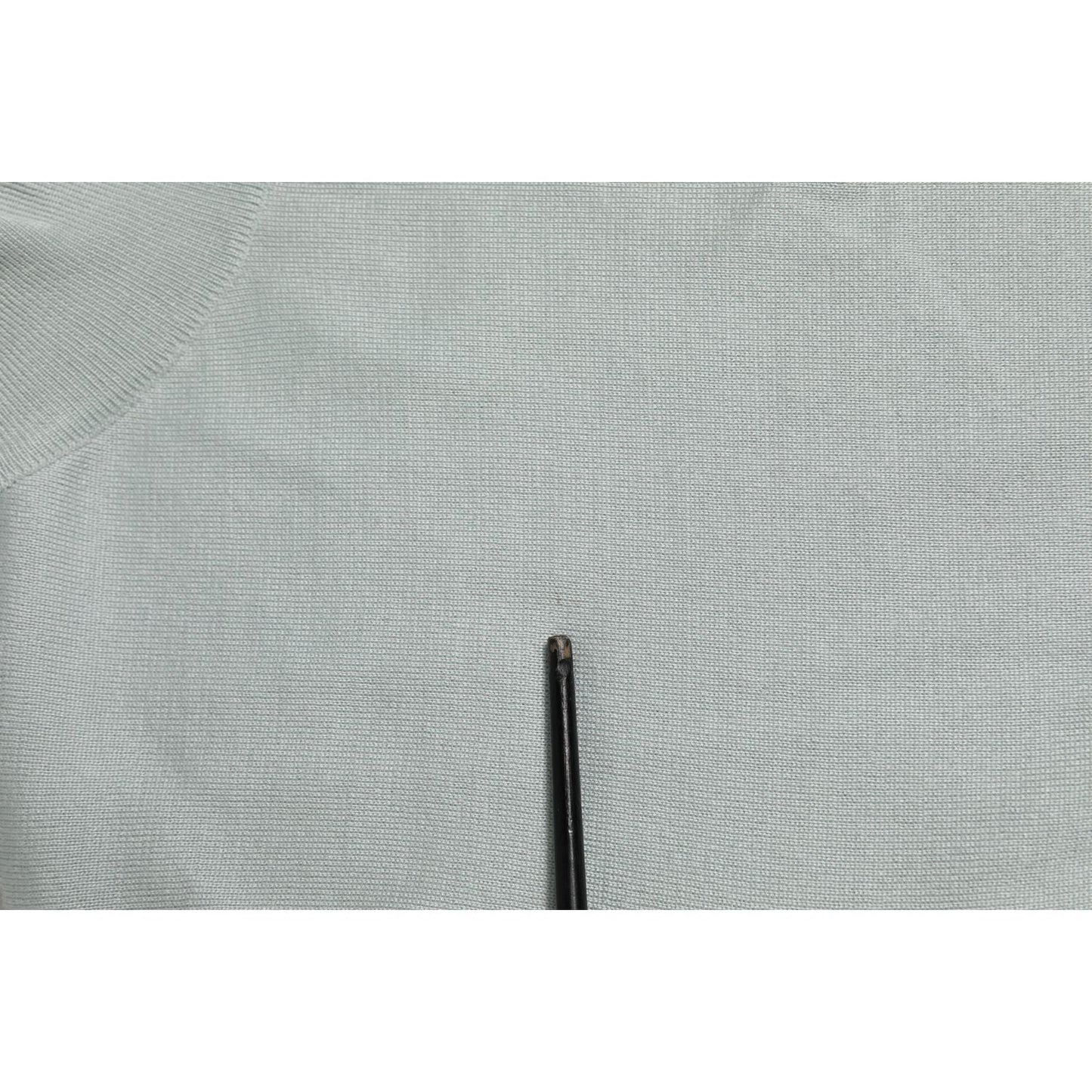 Dolce & Gabbana Gray Turtle Neck 3/4 Sleeves Pullover Top Dolce & Gabbana