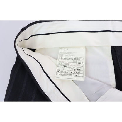 Dolce & Gabbana Gray Wool Blend Formal Trousers Pants Dolce & Gabbana