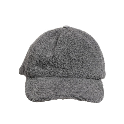 Dolce & Gabbana Gray Wool Fleece Rapper Men Baseball Capello Hat Dolce & Gabbana