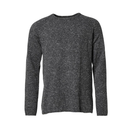 Dolce & Gabbana Gray Wool Knitted Round Neck Pullover Sweater Dolce & Gabbana