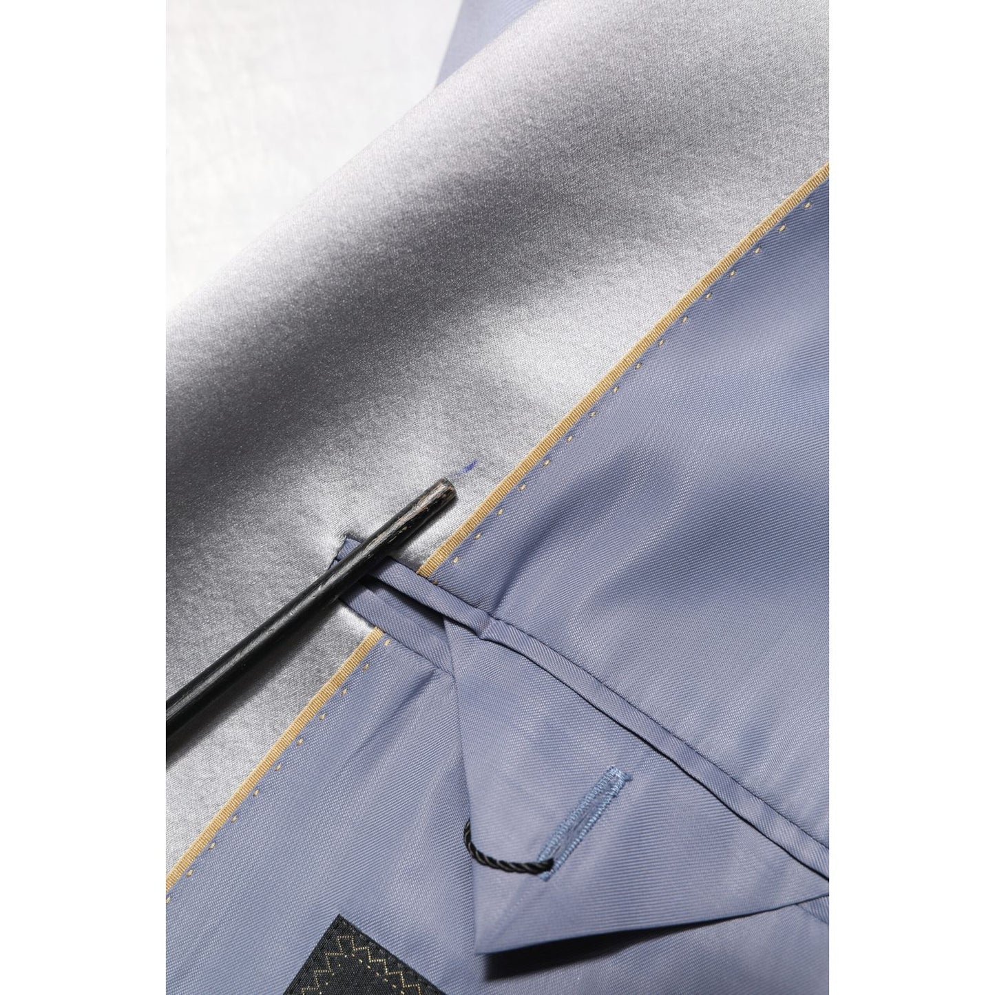 Dolce & Gabbana Gray Wool Single Breasted Men Suit Blazer Dolce & Gabbana