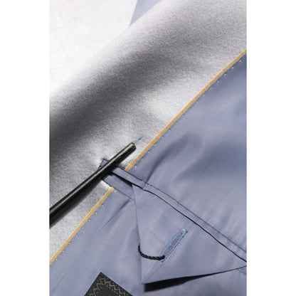 Dolce & Gabbana Gray Wool Single Breasted Men Suit Blazer Dolce & Gabbana