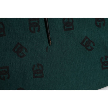 Dolce & Gabbana Green Logo Print Jogger Men Sweatpants Pants Dolce & Gabbana