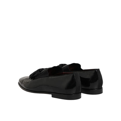 Dolce & Gabbana Leather Loafers Men Formal Dress Shoes Dolce & Gabbana