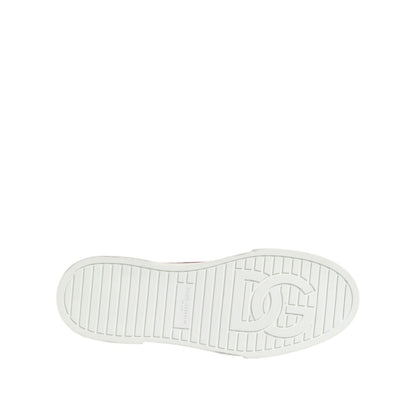 Dolce & Gabbana Multicolor Cotton High Top Men Sneakers Shoes Dolce & Gabbana