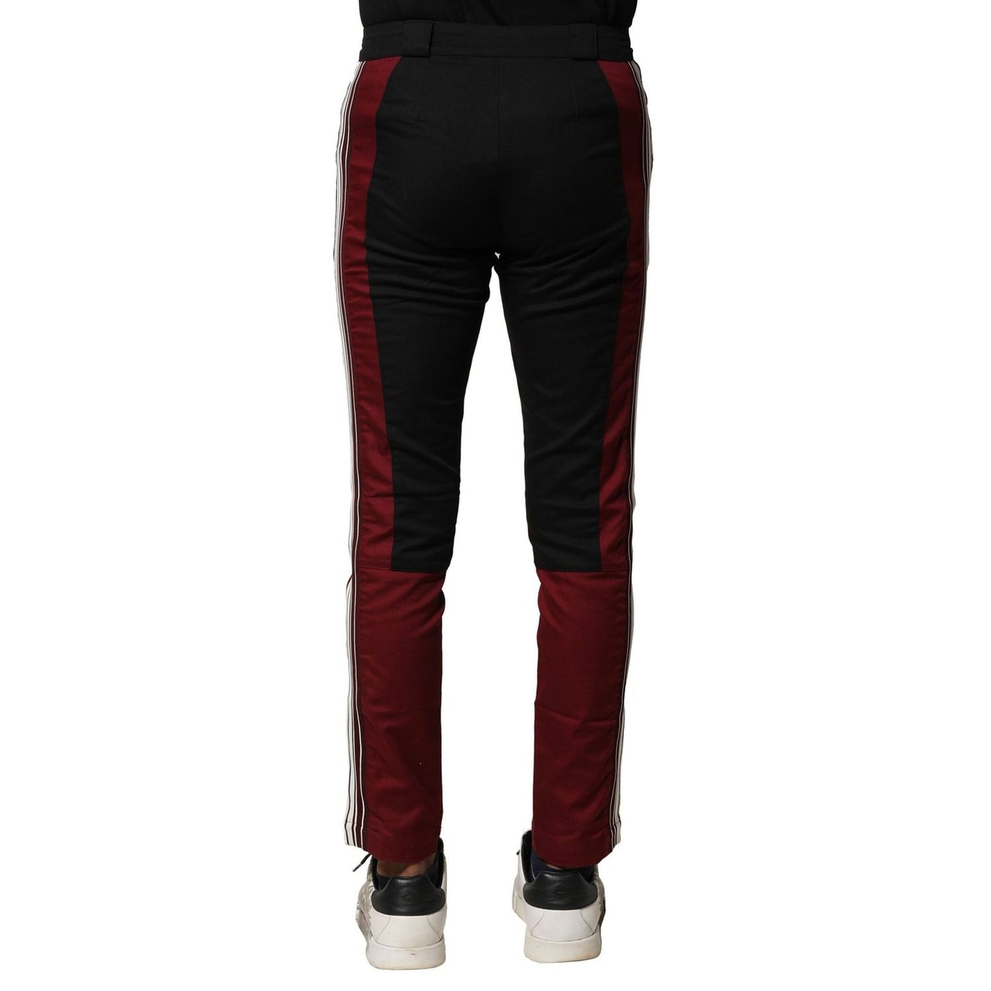 Dolce & Gabbana Multicolor Cotton Jogger Men Pants Dolce & Gabbana