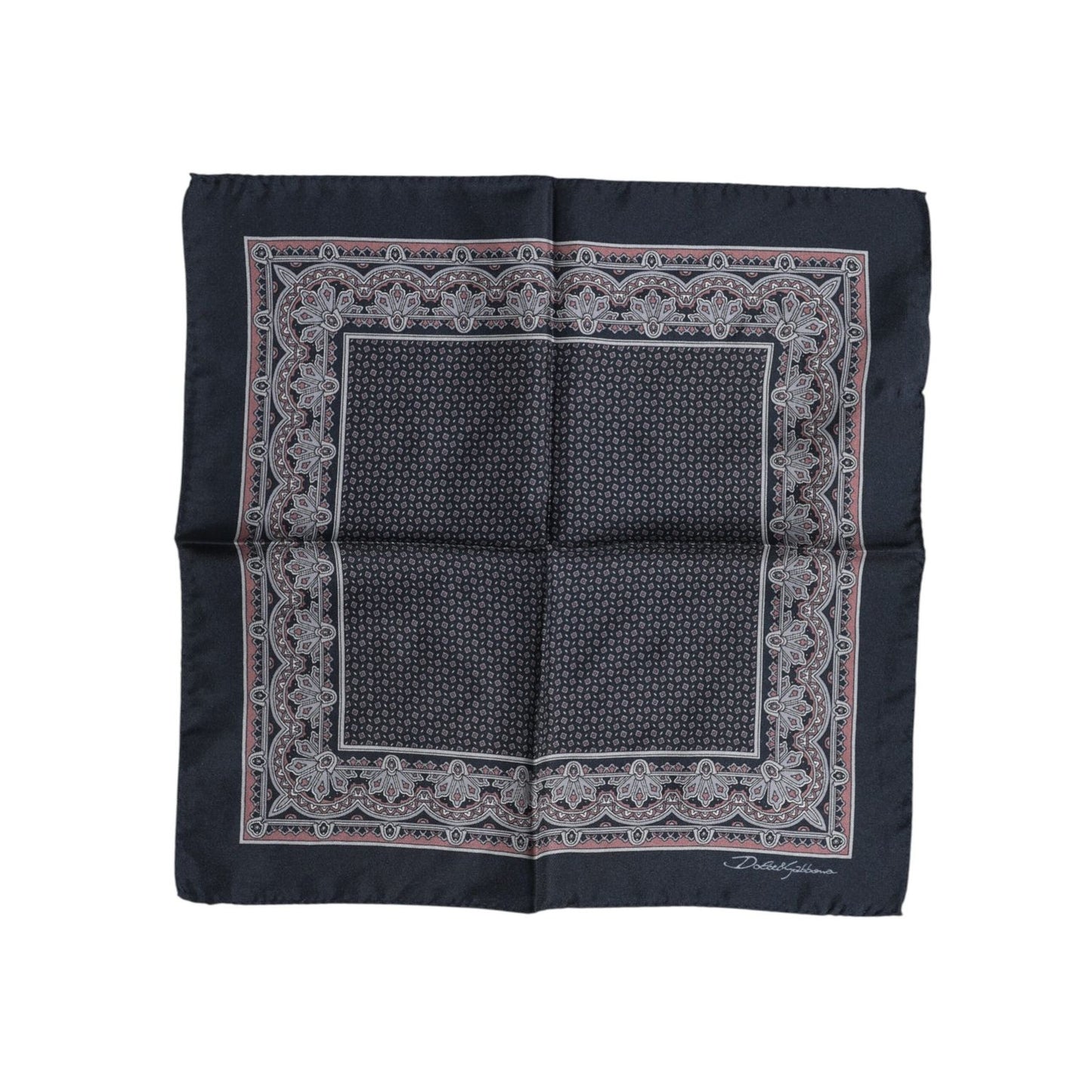 Dolce & Gabbana Multicolor Fantasy Silk Square Foulard Scarf Dolce & Gabbana