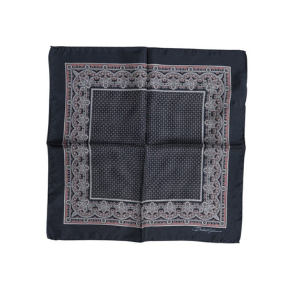 Dolce & Gabbana Multicolor Fantasy Silk Square Foulard Scarf Dolce & Gabbana