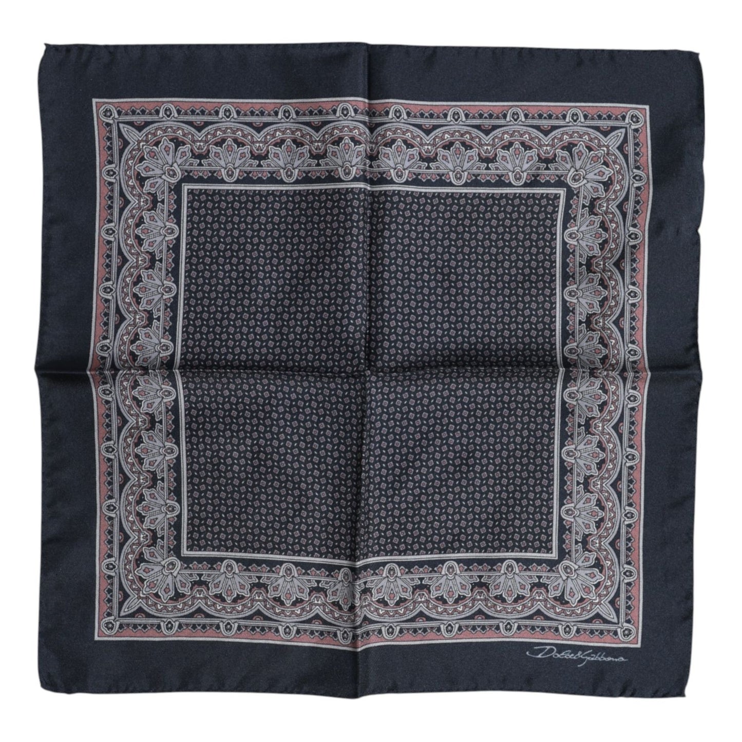 Dolce & Gabbana Multicolor Fantasy Silk Square Foulard Scarf Dolce & Gabbana