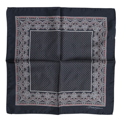 Dolce & Gabbana Multicolor Fantasy Silk Square Foulard Scarf Dolce & Gabbana