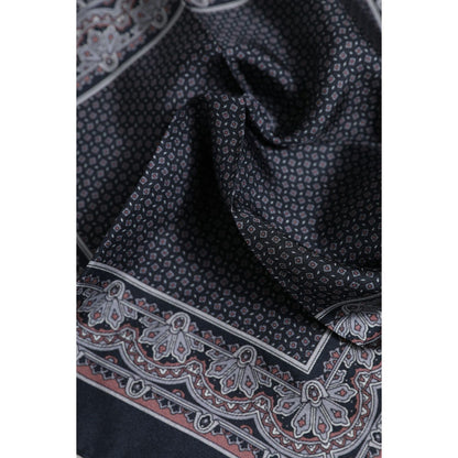 Dolce & Gabbana Multicolor Fantasy Silk Square Foulard Scarf Dolce & Gabbana