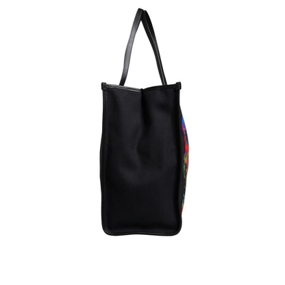 Dolce & Gabbana Multicolor Graphic Printed Top Handle Shopping Tote Bag Dolce & Gabbana