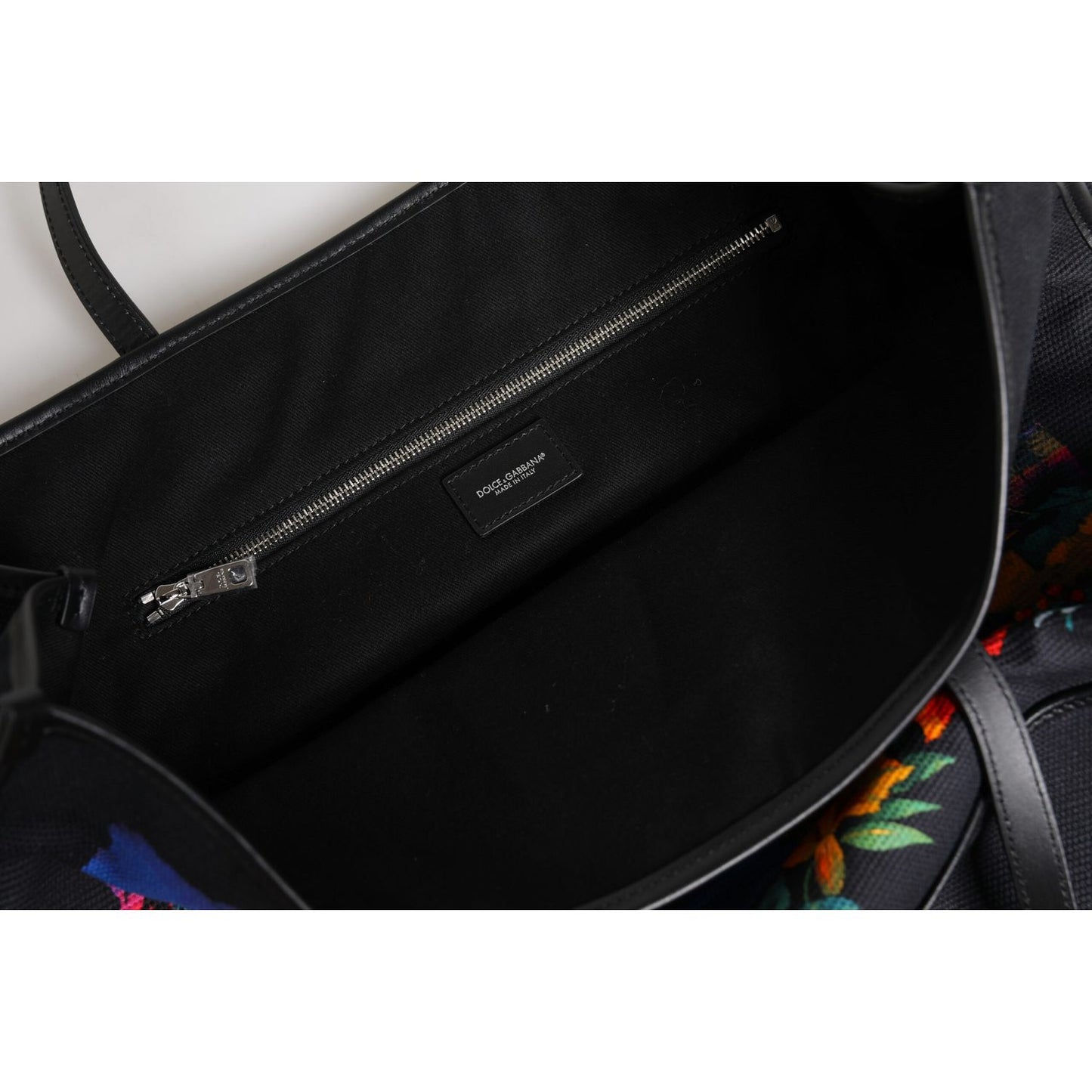 Dolce & Gabbana Multicolor Graphic Printed Top Handle Shopping Tote Bag Dolce & Gabbana