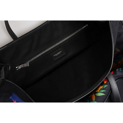 Dolce & Gabbana Multicolor Graphic Printed Top Handle Shopping Tote Bag Dolce & Gabbana